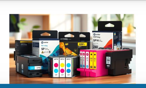 Cartuchos de tinta y tóners originales económicos